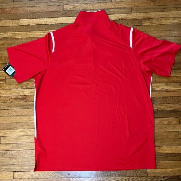 Nike Baseball Washington Nationals Polo Shirt Mens 2XL Red Dri Fit MLB - Picture 7 of 8